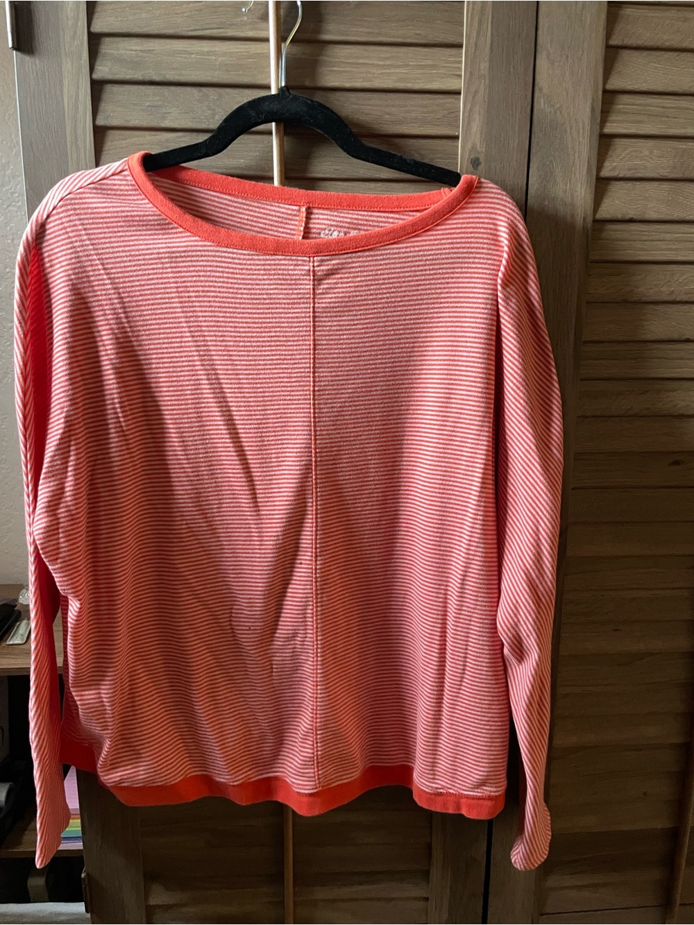 Eddie Bauer Striped Long-Sleeve Women's Top